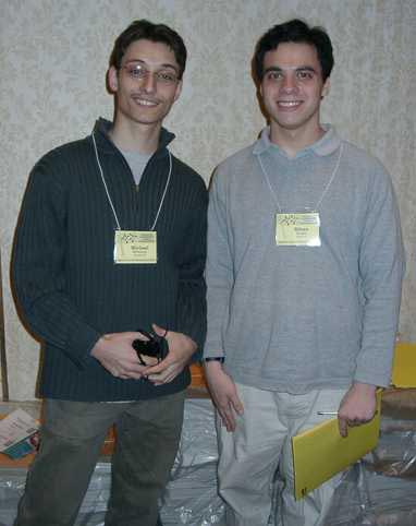 Michael Shteyman and Ethan Cooper