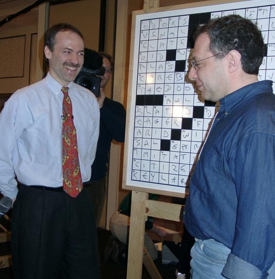 Will Shortz Congratulates Jon Delfin