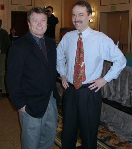 Steve Kroft (60 Minutes) and Will Shortz