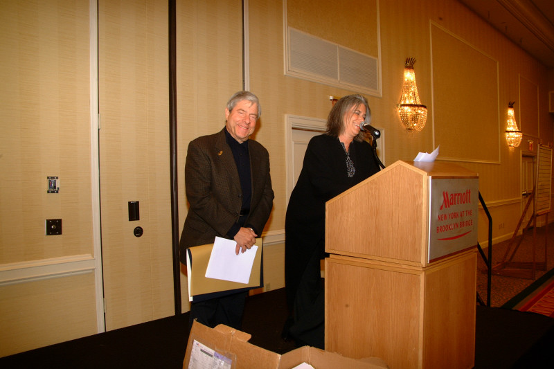 Marty and Jamie Markowitz, Brooklyn Borough President