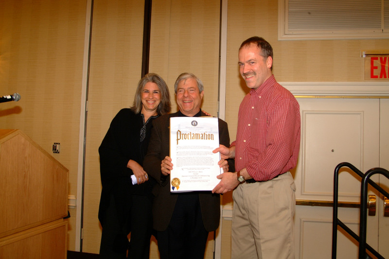 Jamie and Marty Markowitz, Will Shortz, Proclamation