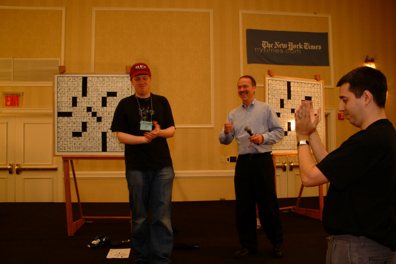 Tyler Hinman, Will Shortz, Trip Payne