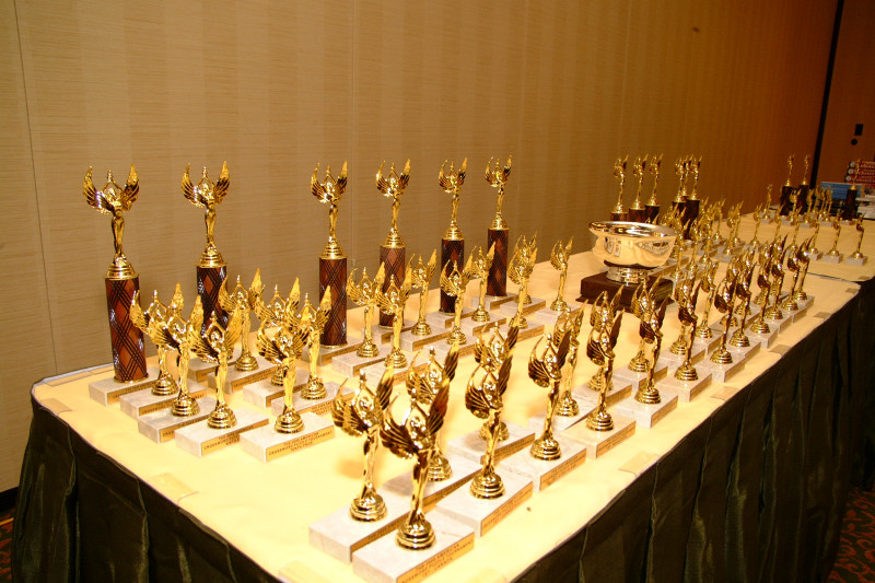 Trophy table