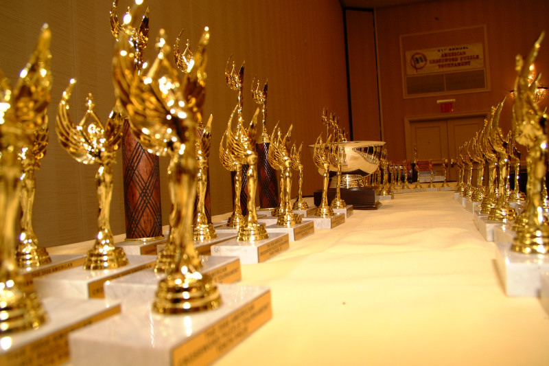 Trophy table